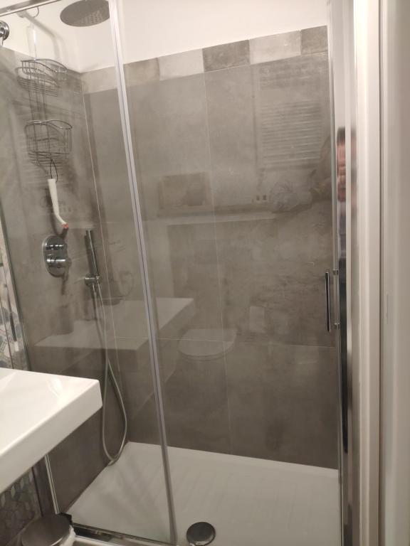 Kúpeľňa v ubytovaní Panoramic Suite***** in the heArt of Catania