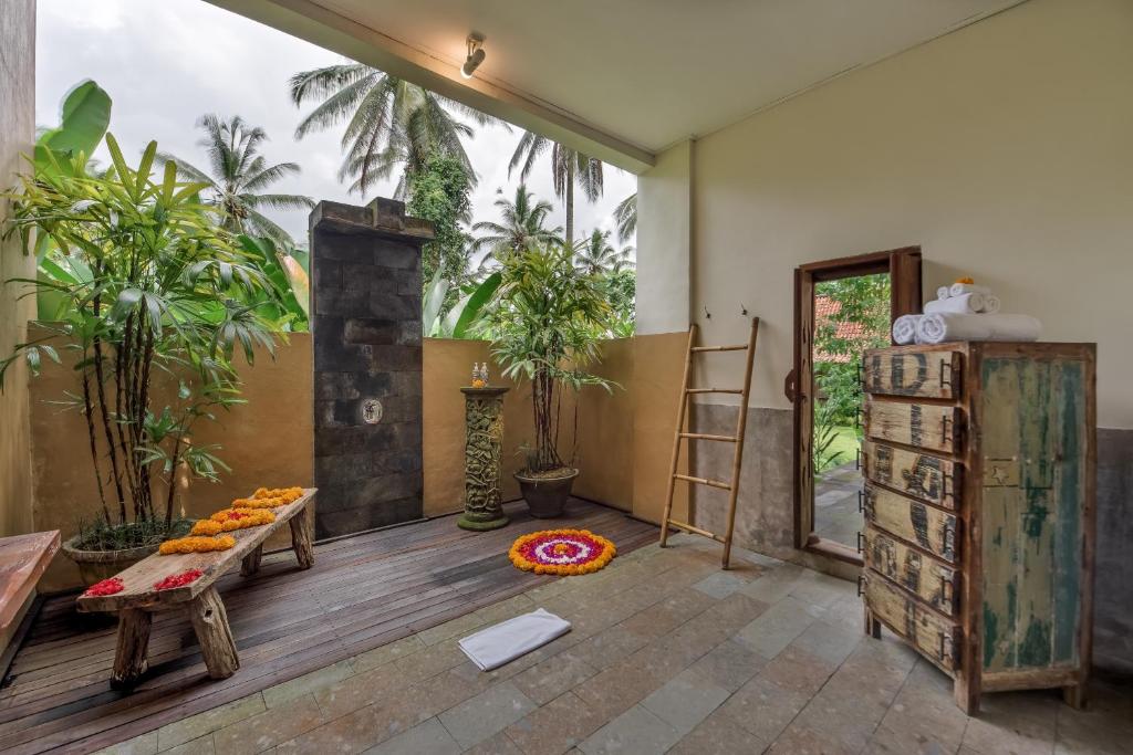 Zahrada ubytování Villa Bodhi