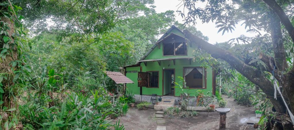 Zahrada ubytování casa chilamates