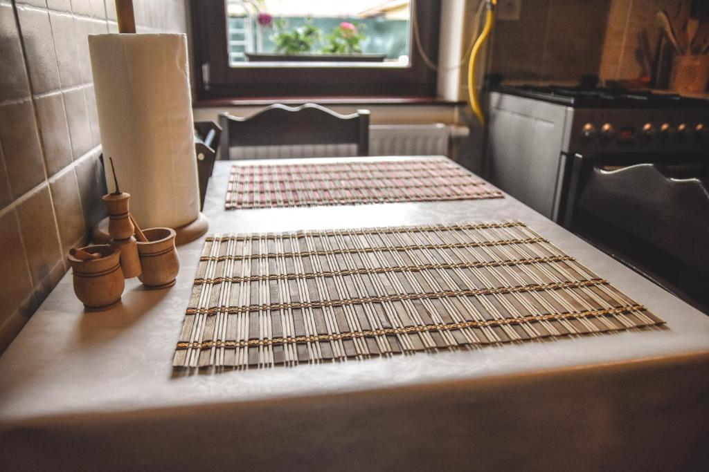 Posteľ alebo postele v izbe v ubytovaní Dobay Apartman Gyula