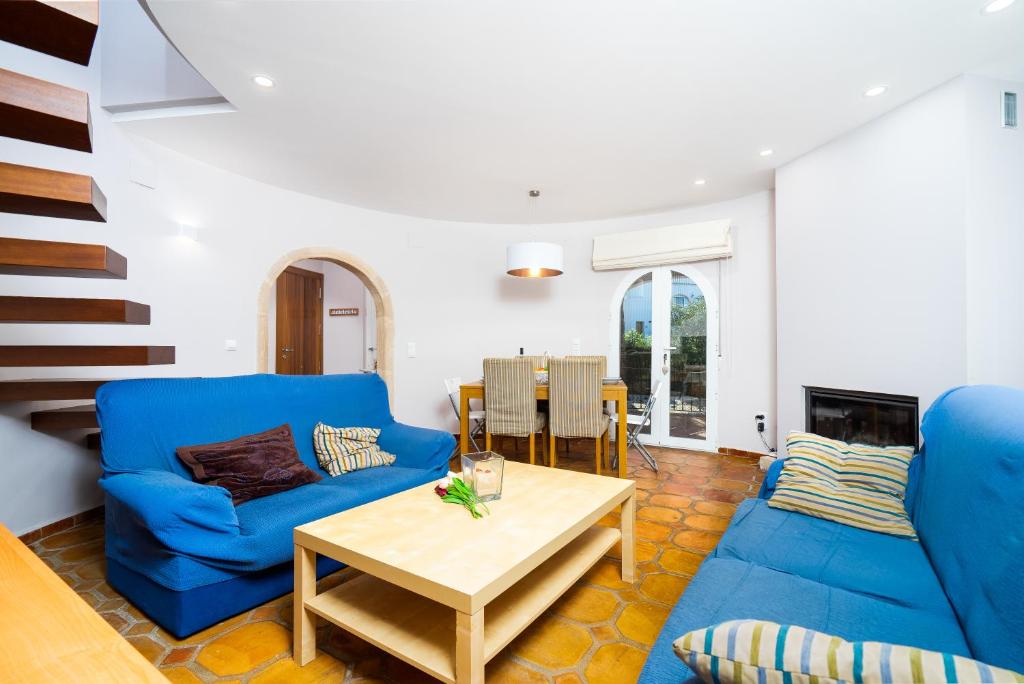 A seating area at Anxao