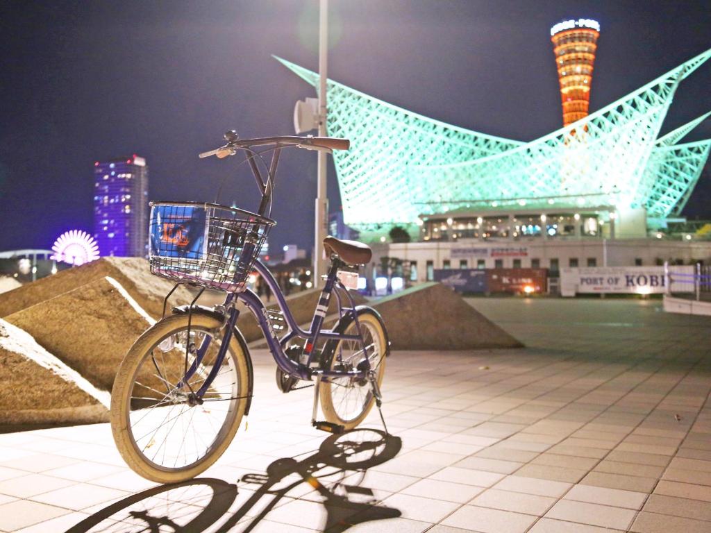 Jízda na kole v ubytování Kobe Sannomiya Union Hotel nebo okolí