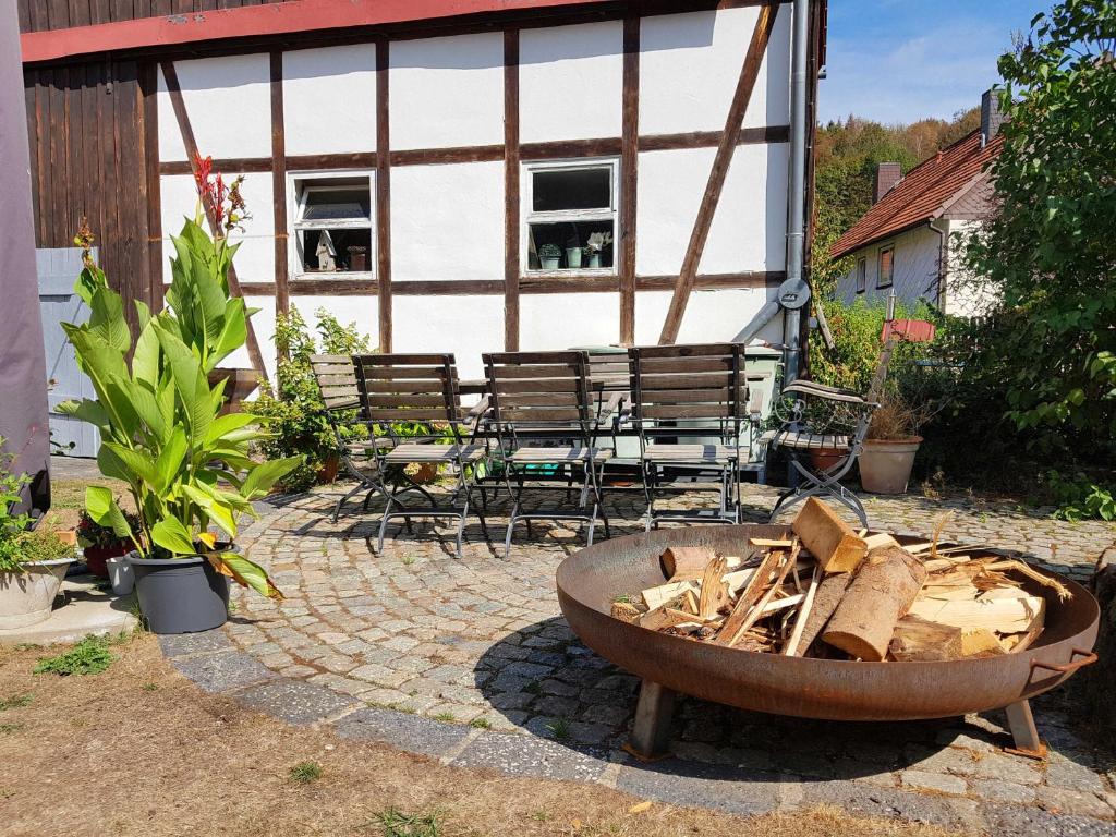Zahrada ubytování Ferienwohnungen Trute
