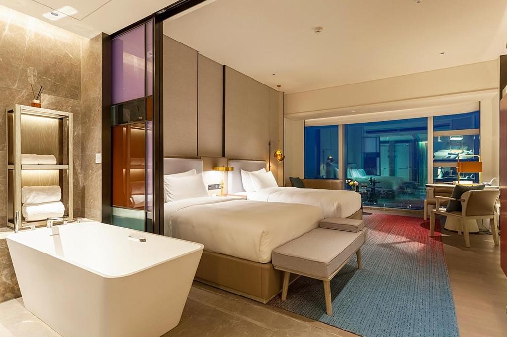 Tianyuan Grand Hotel Xiamen-Free Welcome Fruit - Business Vista Mare Camera Doppia