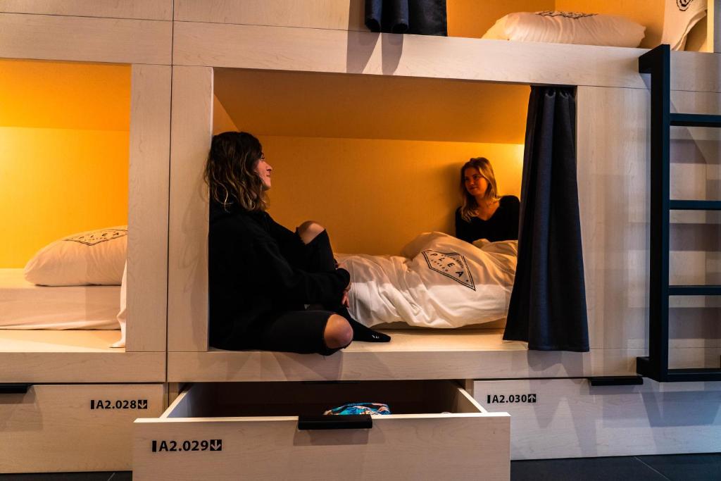 Postel nebo postele na pokoji v ubytování Plea Beach House