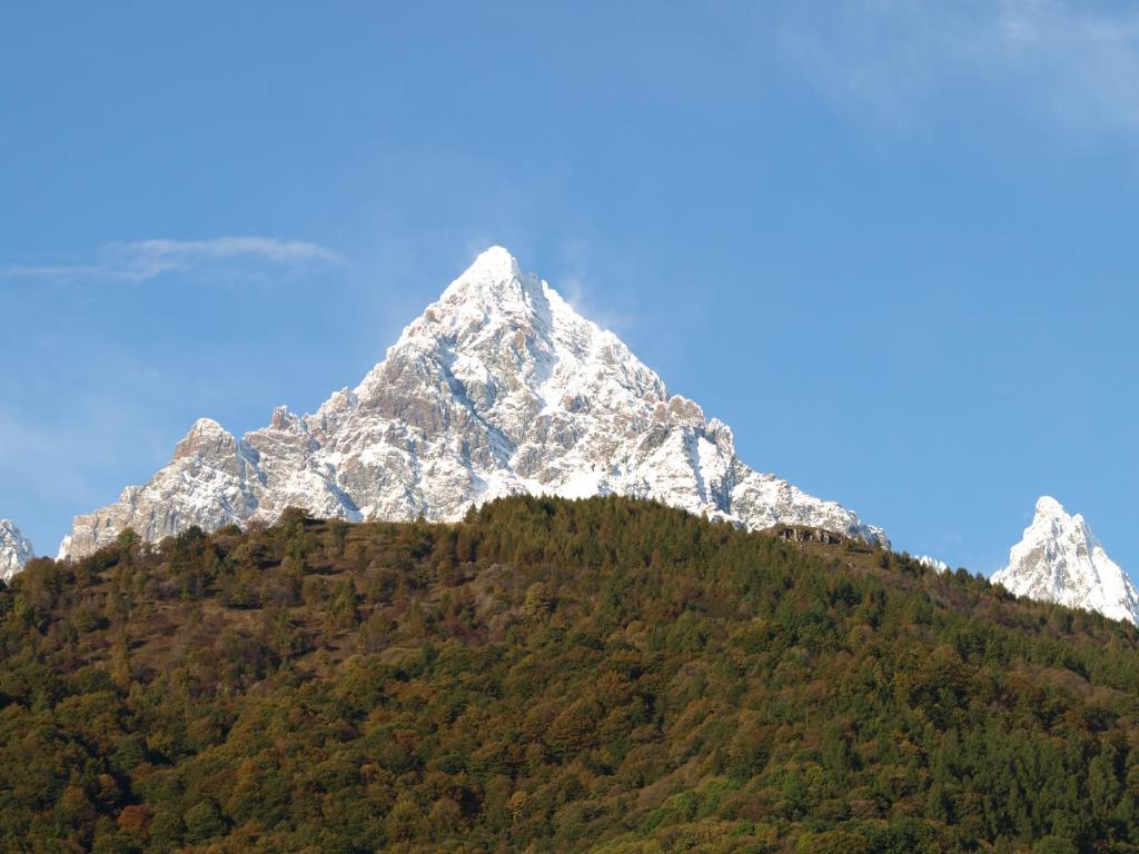 Nespecifikovaný výhled na hory nebo výhled na hory při pohledu z bed and breakfast