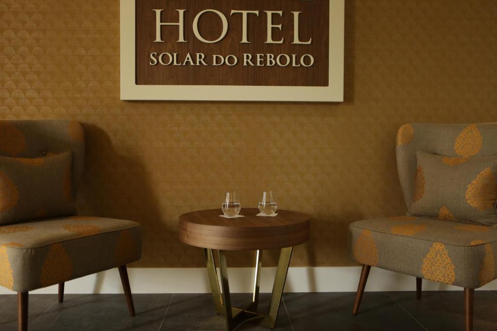 Posezení v ubytování Hotel Solar do Rebolo
