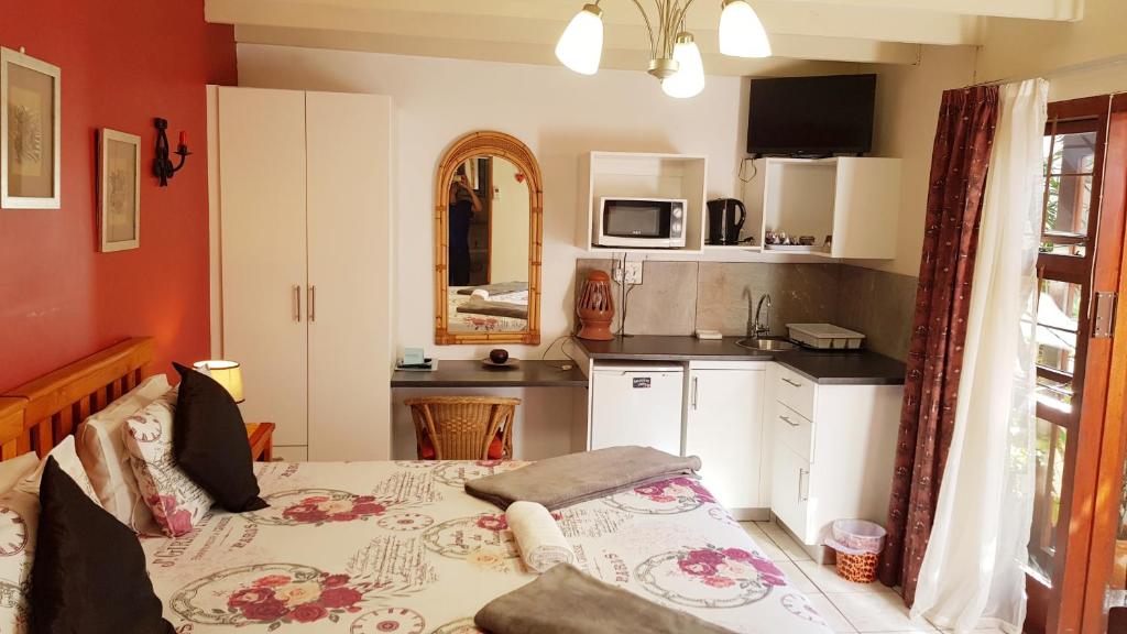 Kuchyň nebo kuchyňský kout v ubytování Hoylake Inn