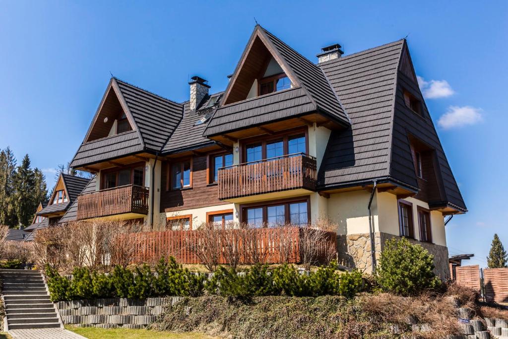 Budynek, w którym mieści się apartament