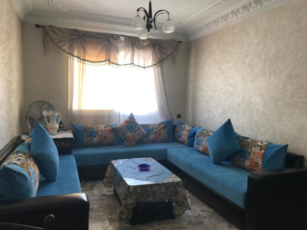 Posezení v ubytování Appartements M'diq