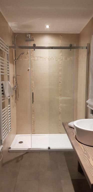 A bathroom at Ca' dell'Angelo