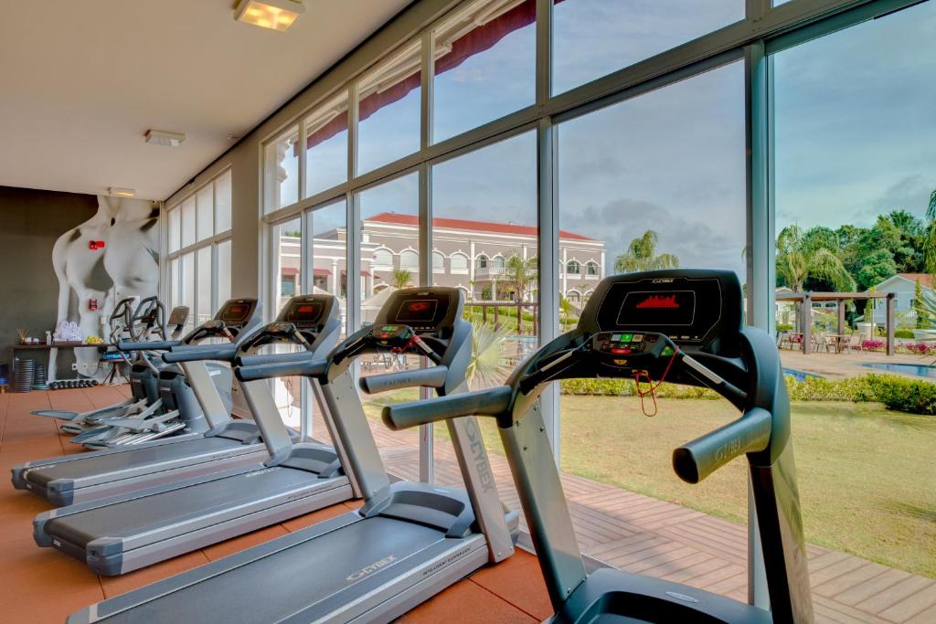 Fitness centrum a/nebo fitness zařízení v ubytování Wish Foz do Iguaçu