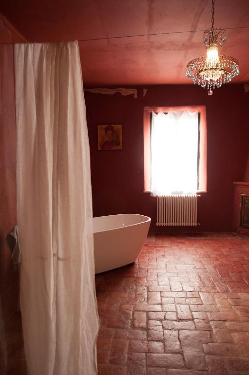 Postel nebo postele na pokoji v ubytování Corte Mantovanella
