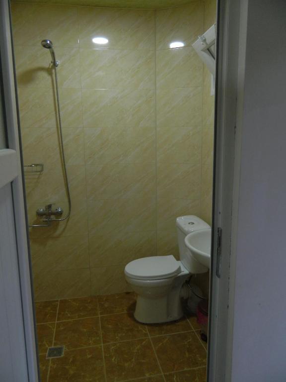 Koupelna v ubytování Hotel Neli