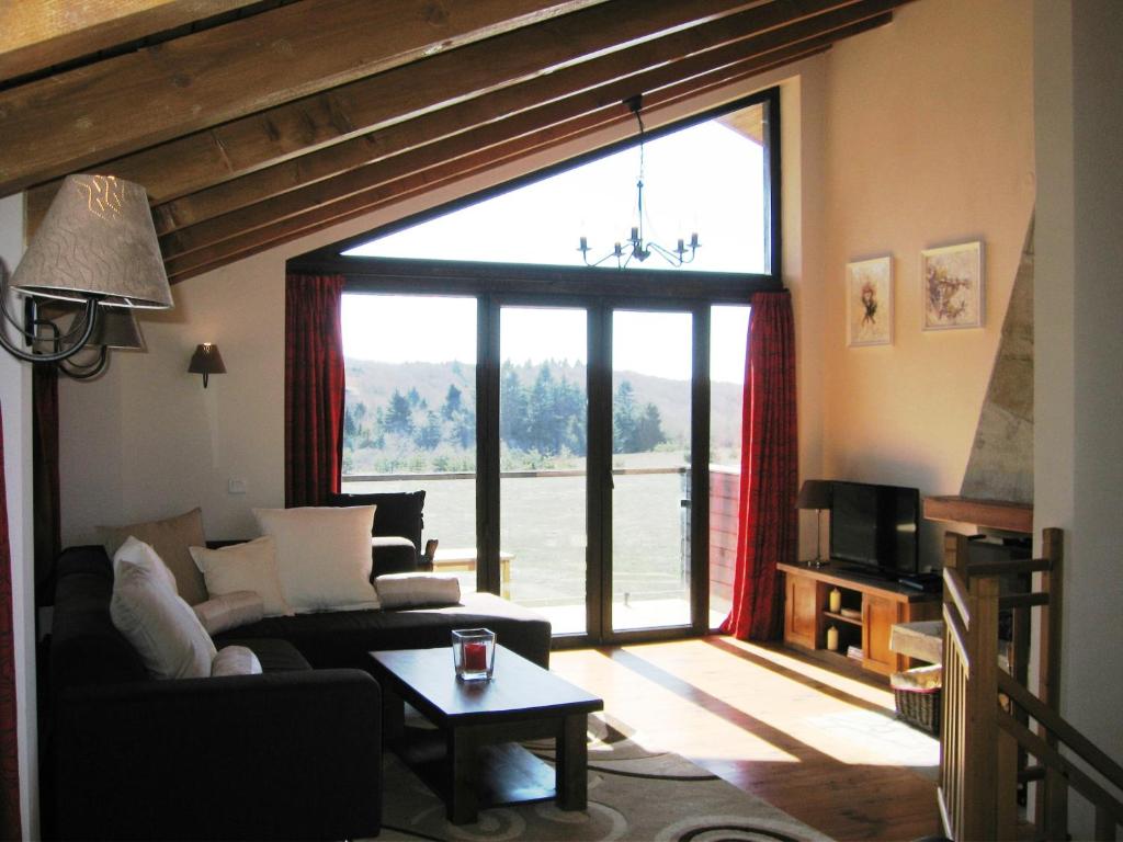 Posezení v ubytování Chamkoria Chalets