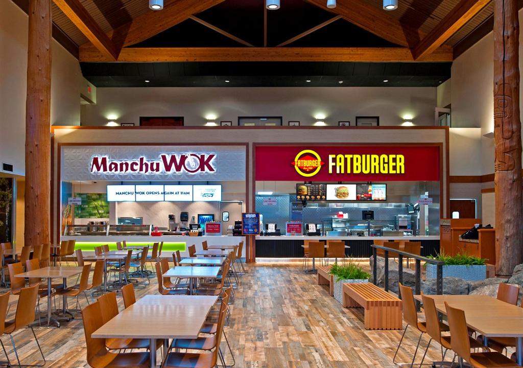 Ein Restaurant oder anderes Speiselokal in der Unterkunft Swinomish Casino & Lodge 