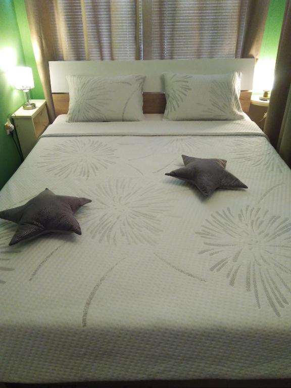 Postel nebo postele na pokoji v ubytování Apartments Barocco