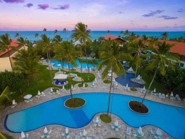  Flat no Marulhos Resort na praia Muro Alto