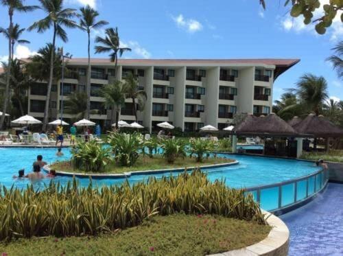  Flat no Marulhos Resort na praia Muro Alto