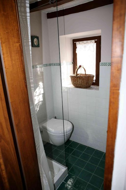 Koupelna v ubytování Residenza Antico Chianti