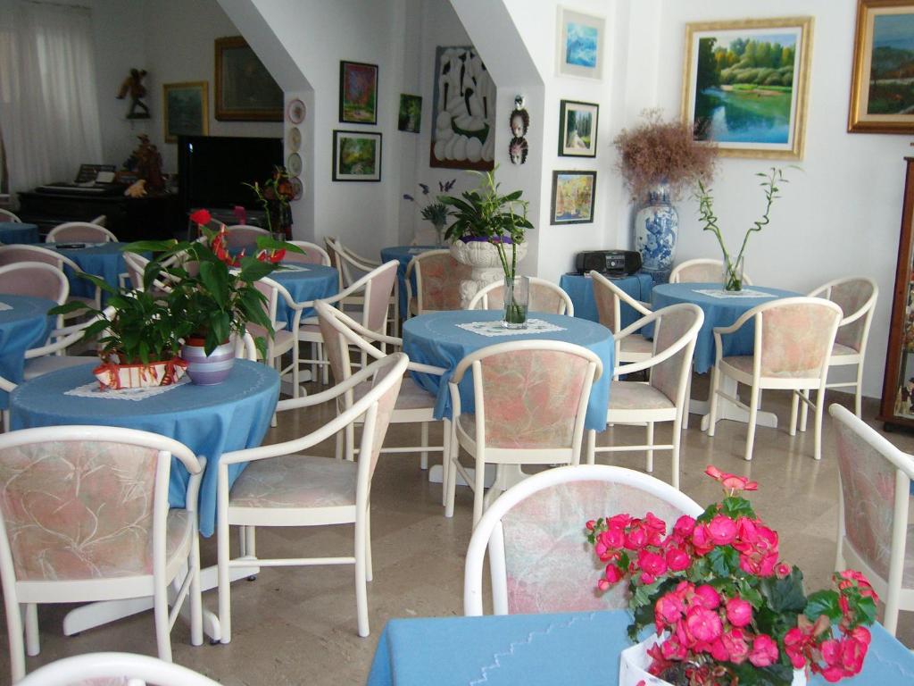 Posezení v ubytování Hotel Villa Carla