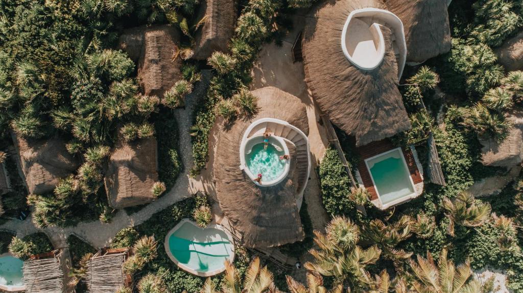 Bazén v ubytování Papaya Playa Project, Tulum, a Member of Design Hotels nebo v jeho okolí