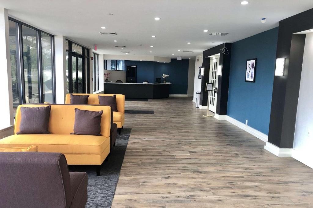 Posezení v ubytování Somerset Lofts