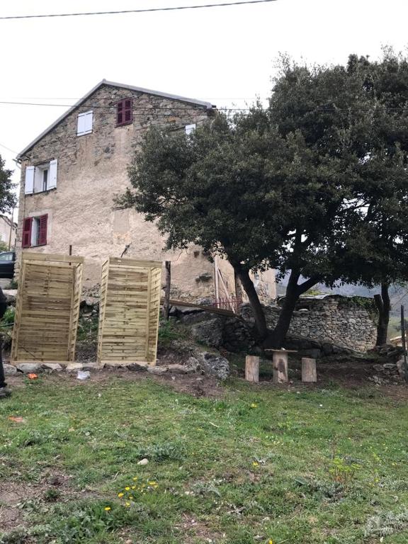 Zahrada ubytování camping l'agrottu au cœur de la corse