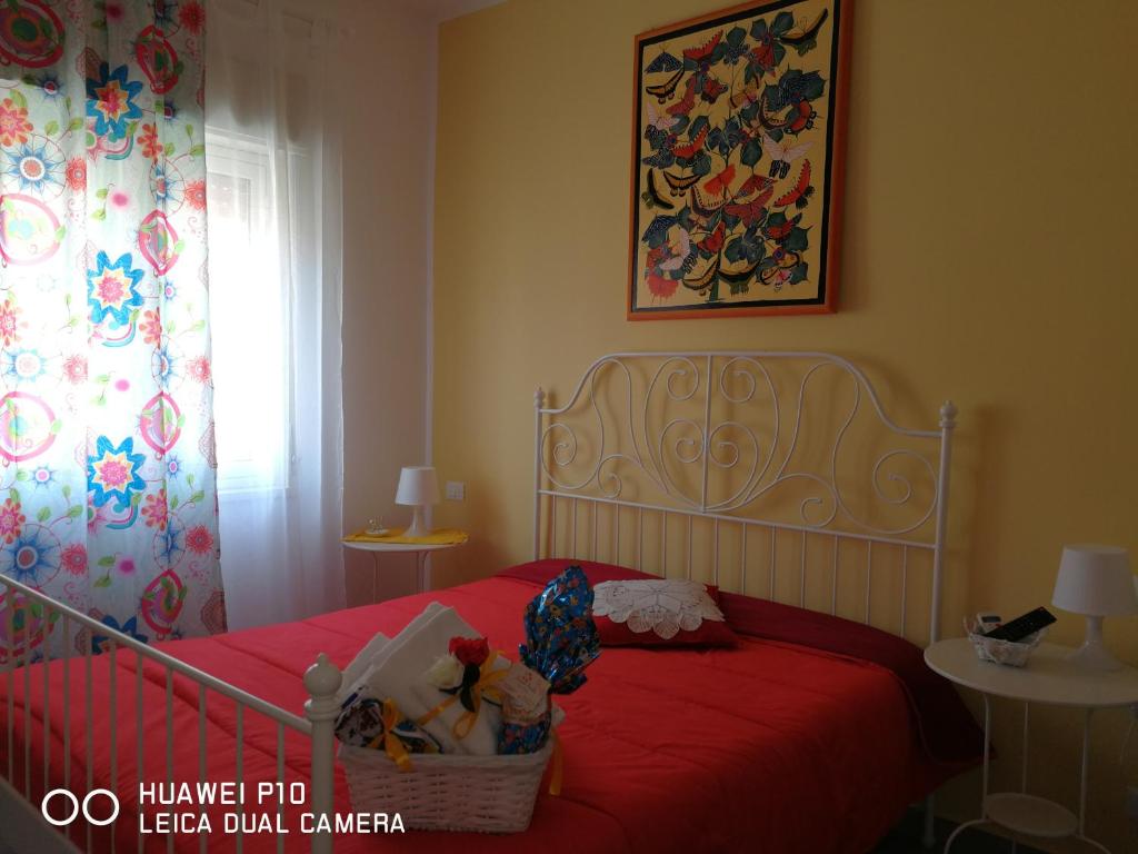 Postel nebo postele na pokoji v ubytování Dimora Fraula Guest House