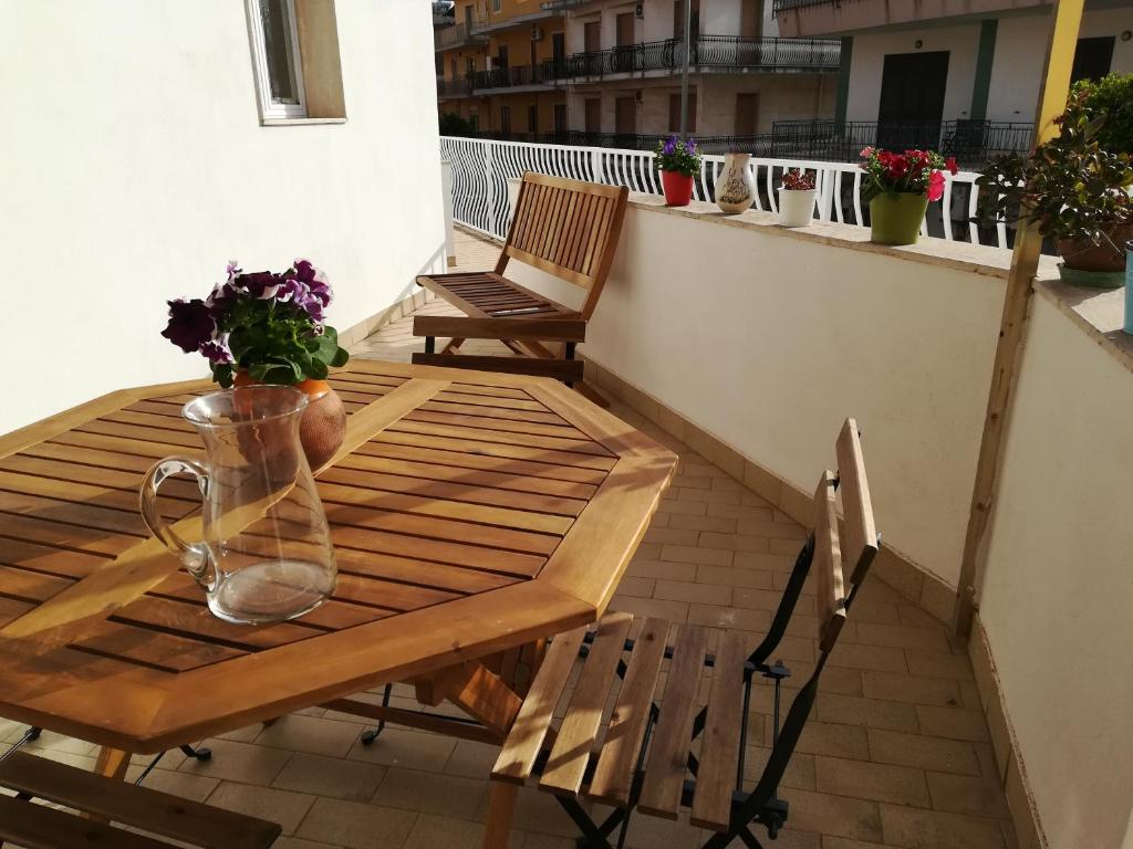 Balkón alebo terasa v ubytovaní Case degli Avi, camere nel Borgo marinaro