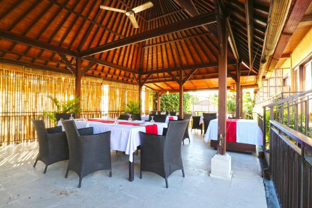 Restaurace v ubytování The Swaha Ubud Hotel