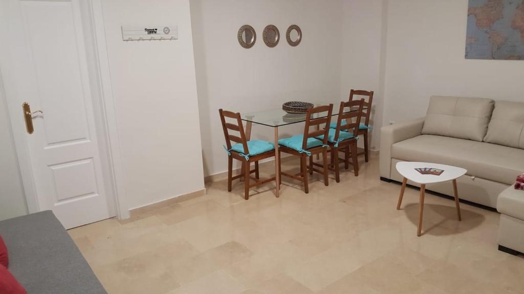 Posezení v ubytování Apartamento AGP Centro Histórico