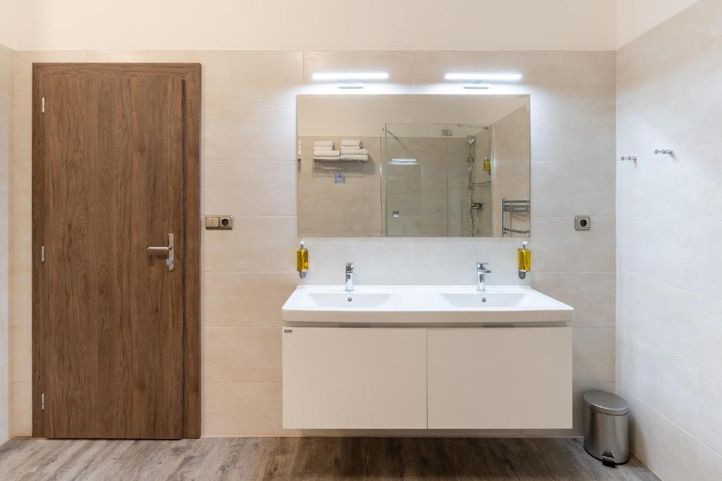 Łazienka w obiekcie Hotel Melantrich