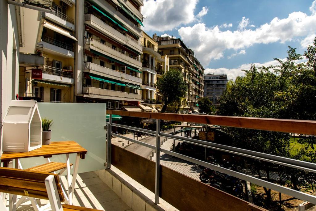 Balkón alebo terasa v ubytovaní The Modern Suite