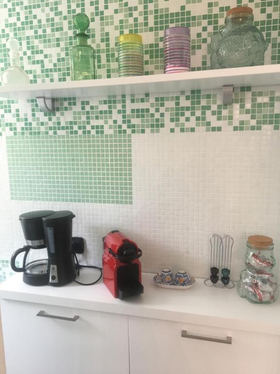 Kuchyň nebo kuchyňský kout v ubytování Anna suite room
