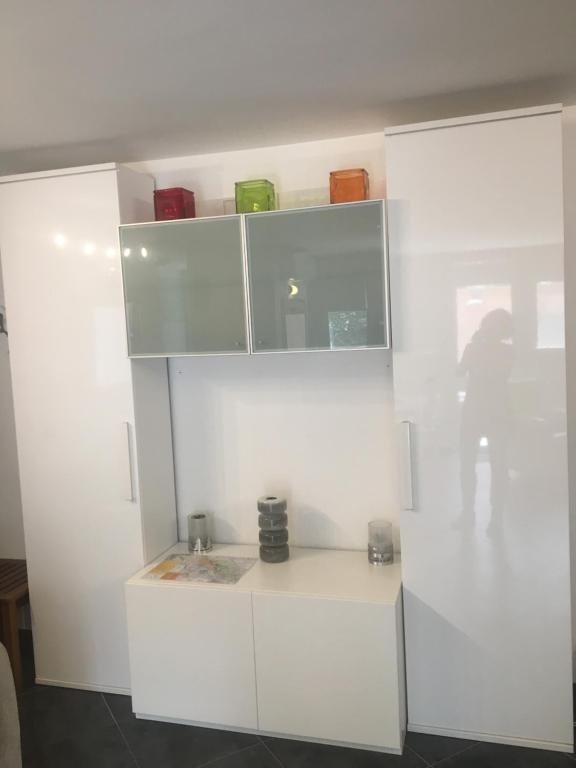 Kuchyň nebo kuchyňský kout v ubytování Anna suite room