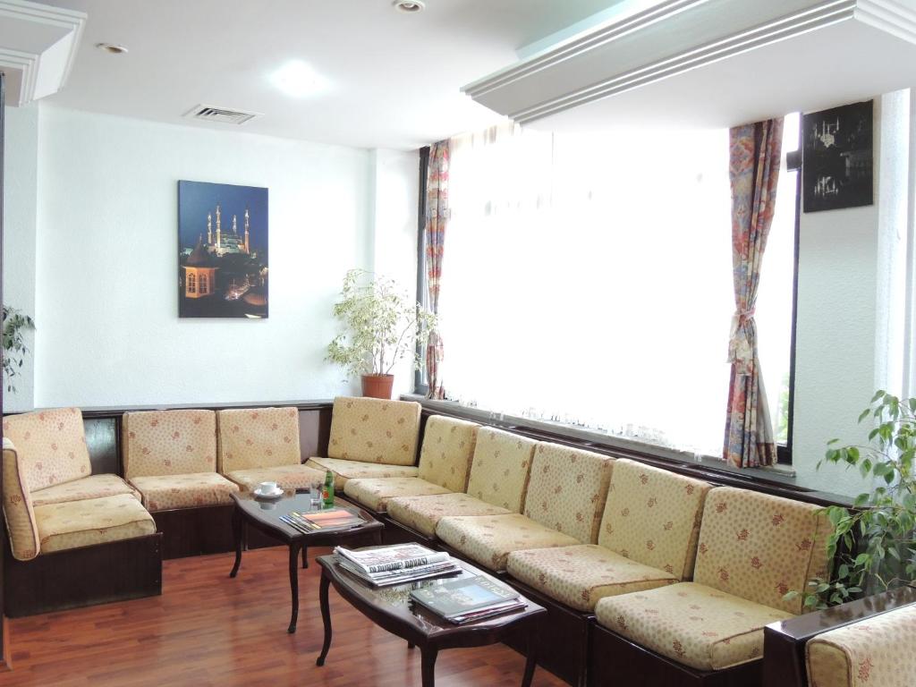 Posezení v ubytování Saban Acikgoz Hotel
