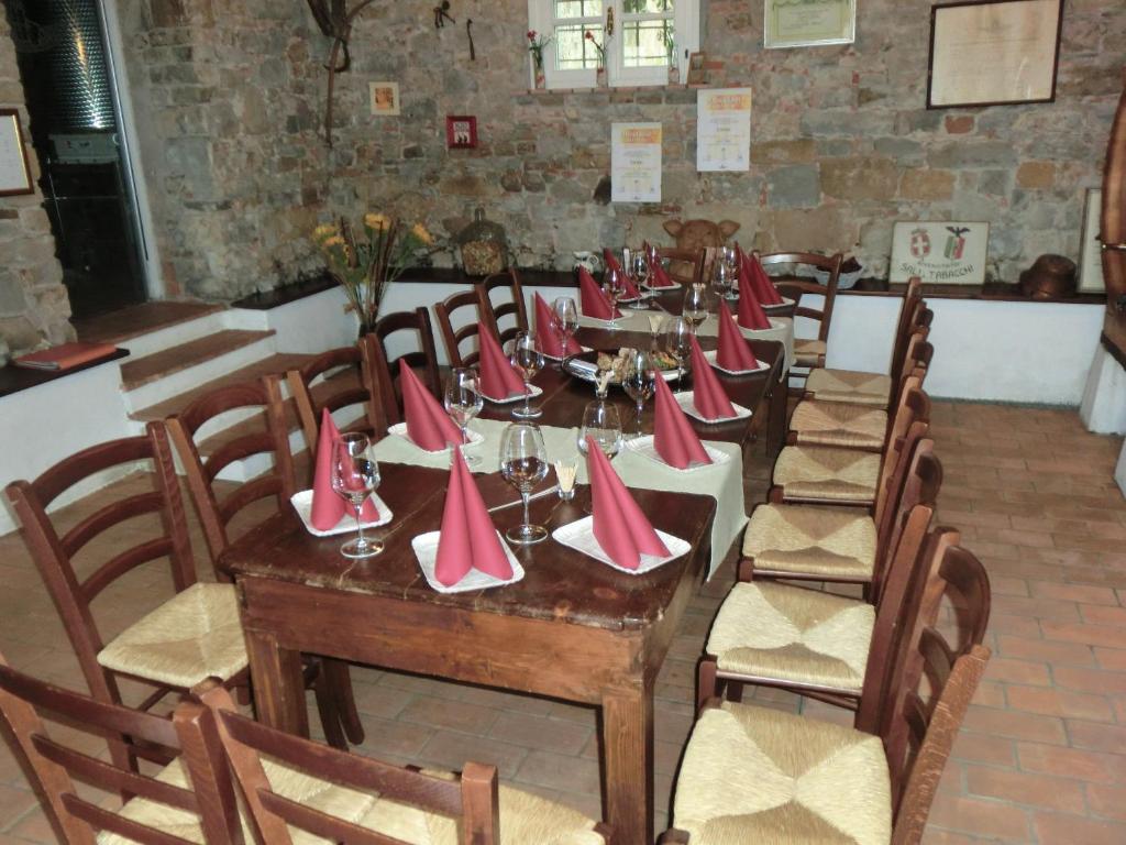 Restaurace v ubytování Agriturismo Domus Rustica