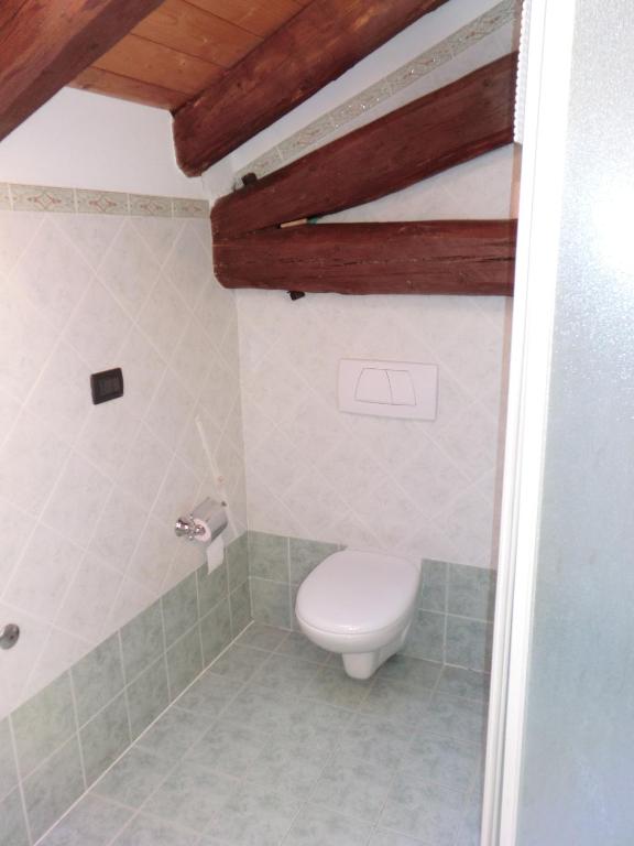 Koupelna v ubytování Agriturismo Domus Rustica
