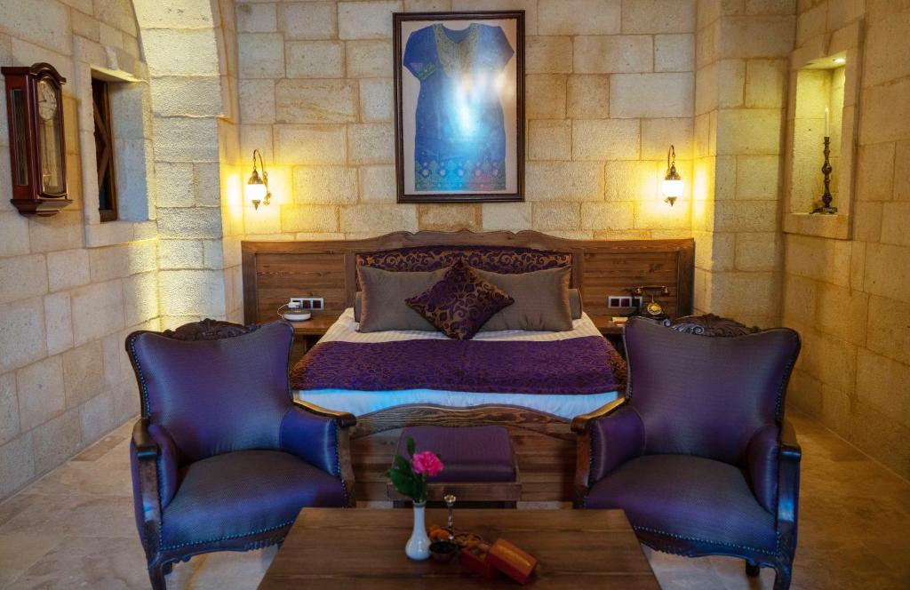 Zona de estar de Kayakapi Premium Caves Cappadocia