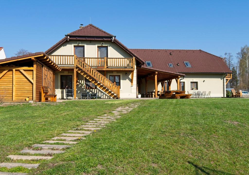 Budova, kde se penzion nachází
