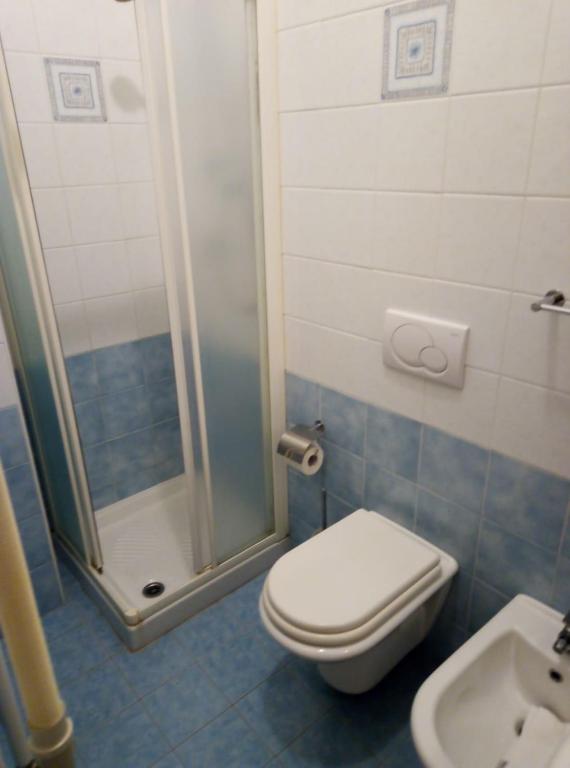 Koupelna v ubytování Hotel Fantasy