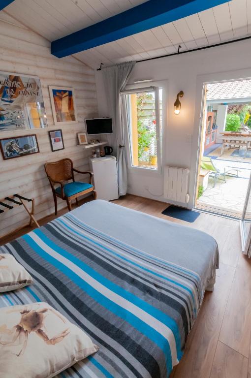 Gallery image of Les Yeux Bleus Bed &amp; Breakfast in Noirmoutier-en-l&#39;lle