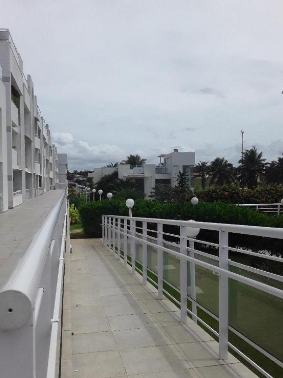  Sonia Flats - Apartamento térreo em condominio em frente à Praia de Camurupim
