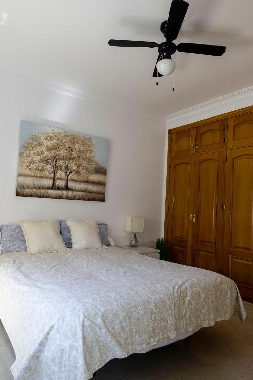 Postel nebo postele na pokoji v ubytování Villa Borja