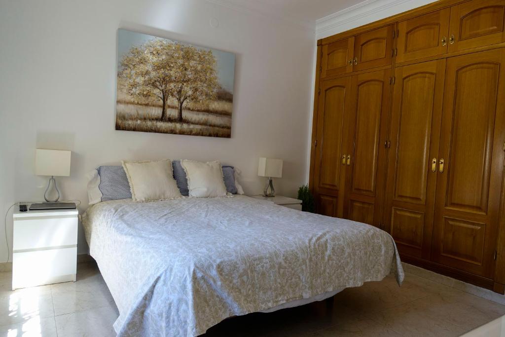 Postel nebo postele na pokoji v ubytování Villa Borja