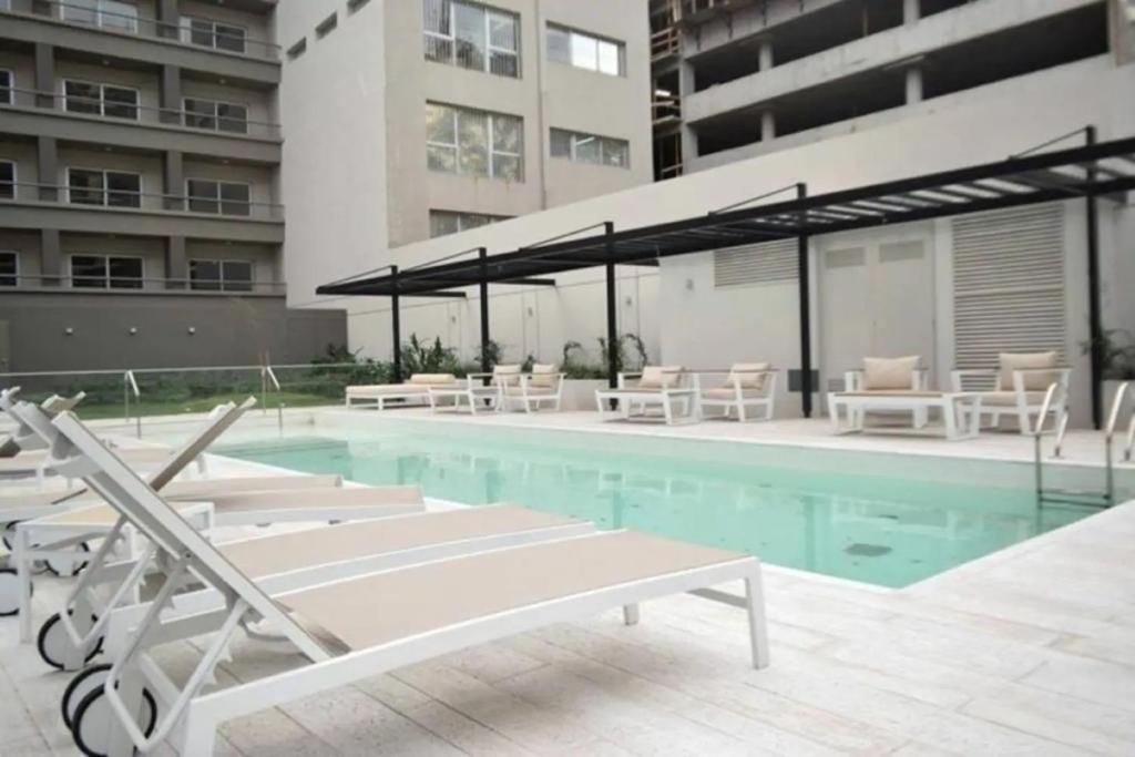 Πισίνα στο ή κοντά στο My Soho Serrano