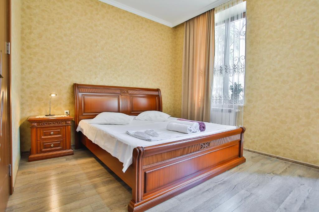 A bed or beds in a room at Apartment Anano