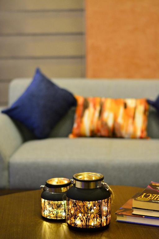 Posezení v ubytování Razana Hotel