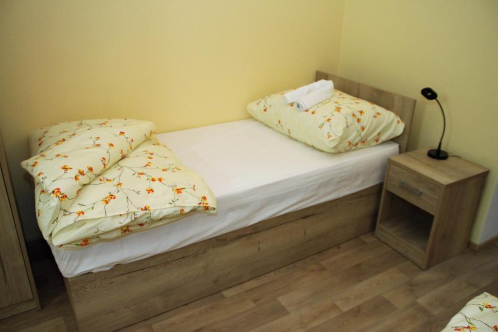 Postel nebo postele na pokoji v ubytování Penzion Daníž